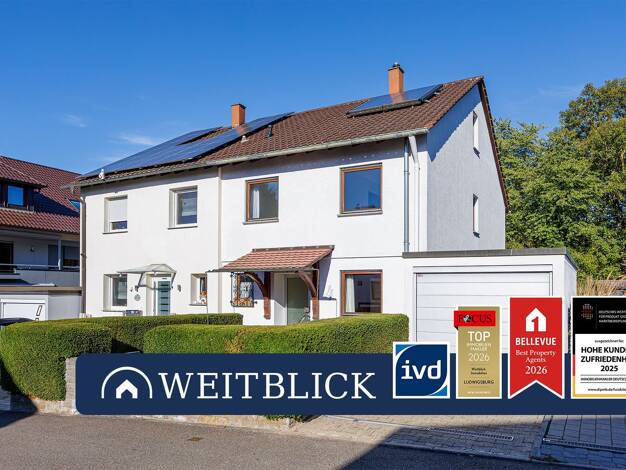 Doppelhaushälfte zum Kauf 548.000 € 4,5 Zimmer 135 m² 385 m² Grundstück Erdmannhausen 71729