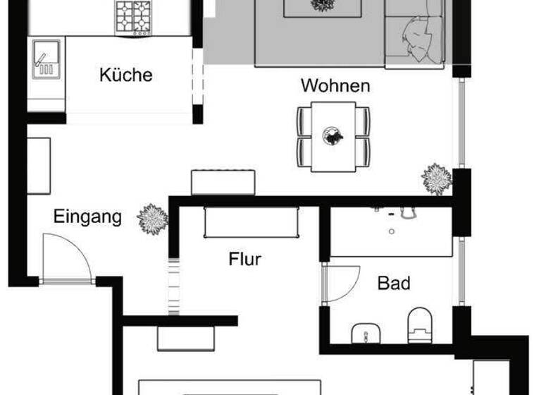 Wohnung zum Kauf 275.000 € 2 Zimmer 48 m² Litzelstetten Konstanz 78465