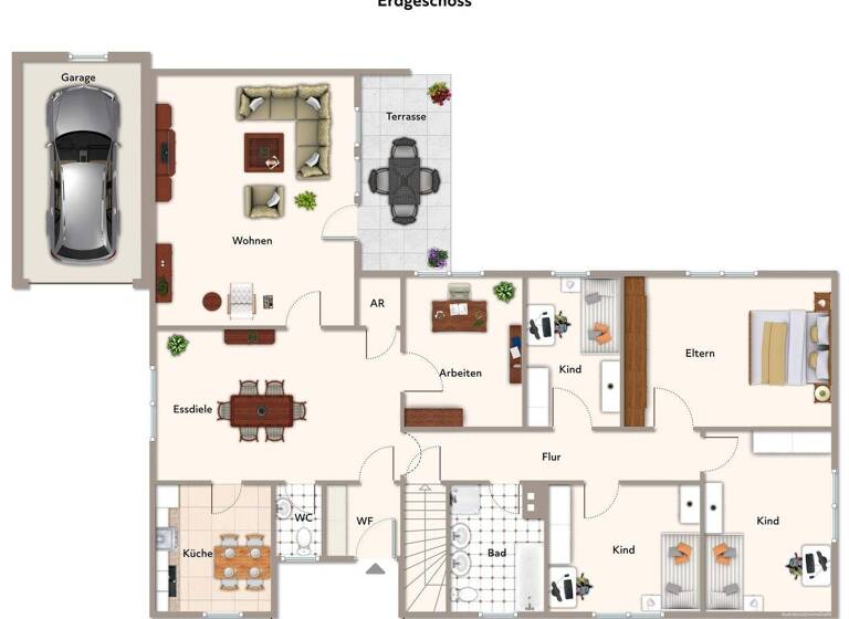 Bungalow zum Kauf 429.000 € 6 Zimmer 144 m² 768 m² Grundstück Büdingen 63654