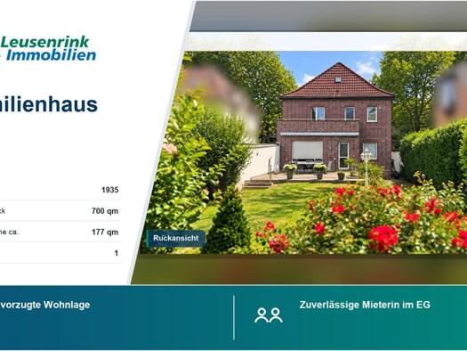 Mehrfamilienhaus zum Kauf 489.000 € 7 Zimmer 177 m² 700 m² Grundstück Eickel Herne 44651