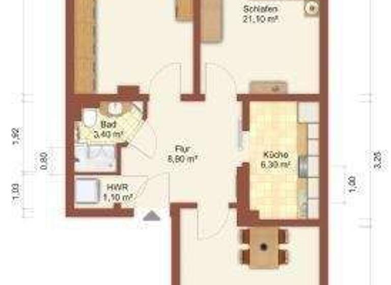 Wohnung zur Miete 517 € 3 Zimmer 83 m² 1. Geschoss Altmarkt 7 Löbau 02708