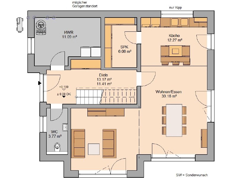 Einfamilienhaus zum Kauf provisionsfrei 506.900 € 5 Zimmer 162 m²<br/>Wohnfläche 3.753 m²<br/>Grundstück Heudeber Heudeber 38855