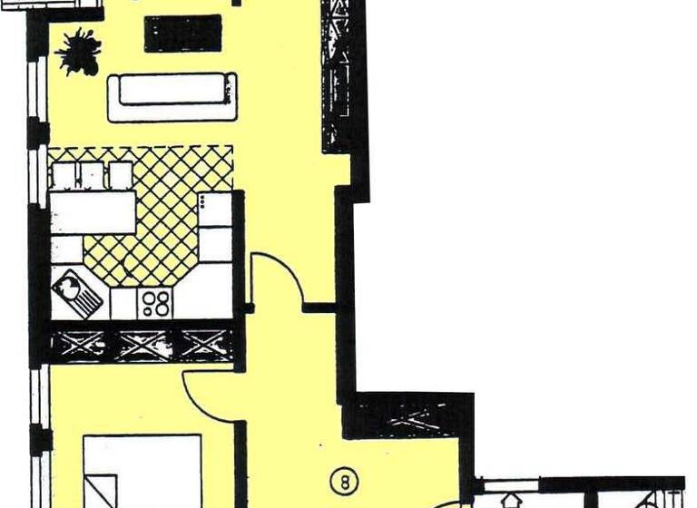Wohnung zum Kauf 125.000 € 3 Zimmer 77,7 m² 3. Geschoss Alte Reichenbacher Straße 6 Innenstadt Zwickau 08056