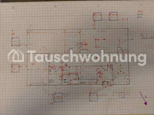Wohnung zur Miete Tauschwohnung 730 € 1 Zimmer 60 m² 1. Geschoss Südfriedhof Kiel 24114