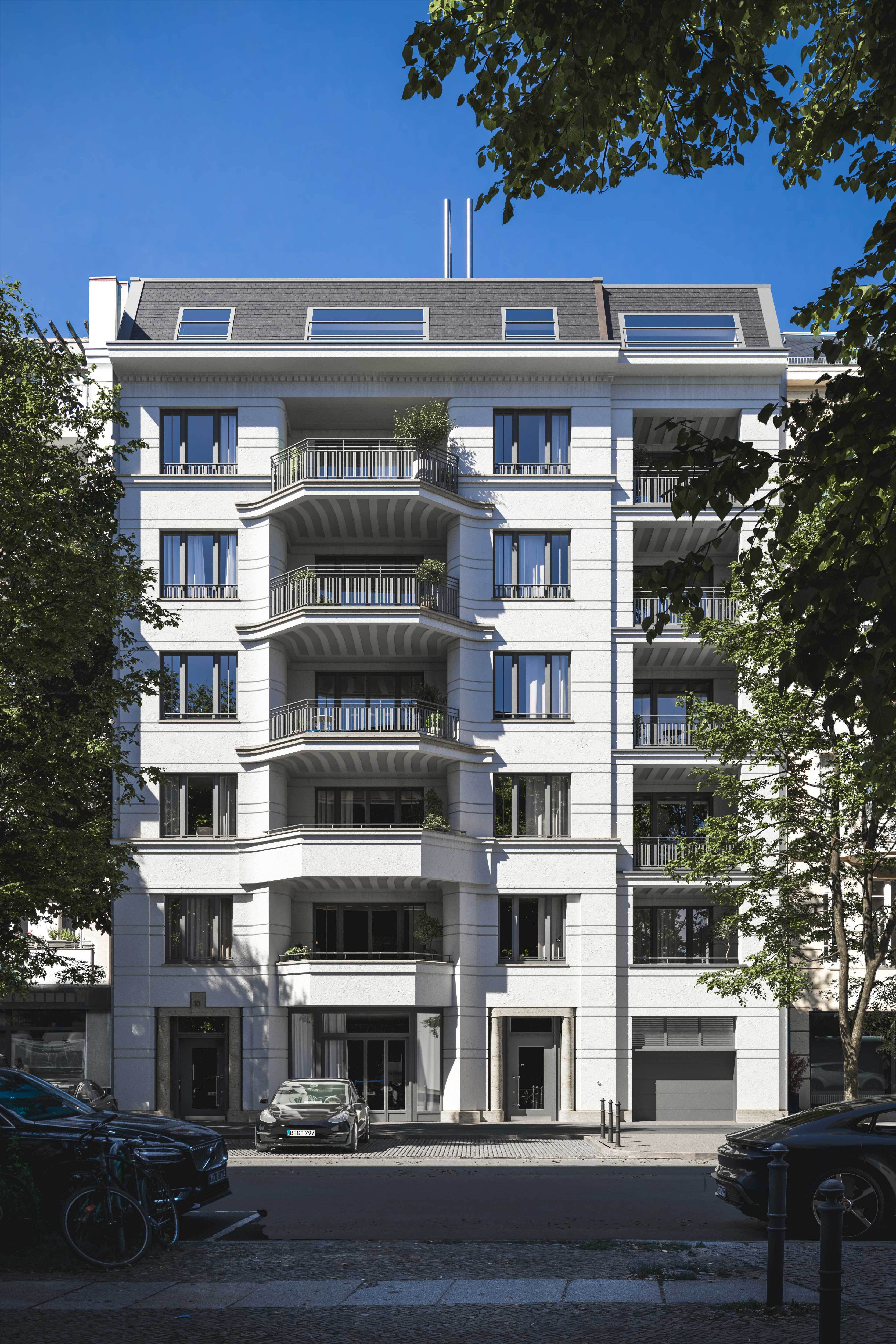 Wohnung zum Kauf provisionsfrei 2.945.000 € 4 Zimmer 174,7 m²<br/>Wohnfläche 3.<br/>Geschoss Knesebeckstraße 10 Charlottenburg Berlin 10623