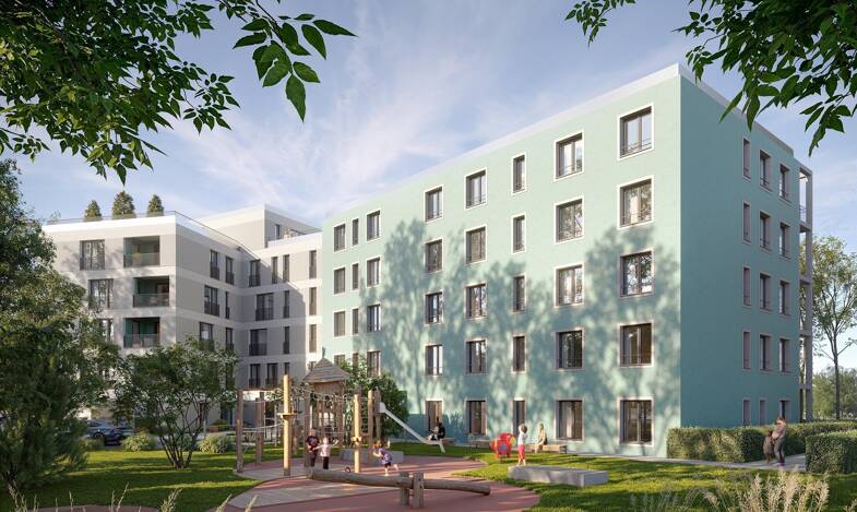 Wohnung zum Kauf provisionsfrei 341.940 € 2 Zimmer 55,6 m² Ludwigsfeld Neu-Ulm 89231