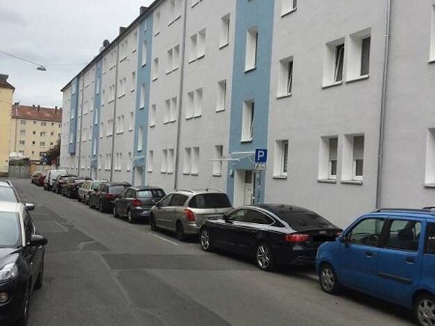 Wohnung zur Miete 709 € 2,5 Zimmer 52,1 m² 1. Geschoss frei ab 16.09.2026 Widhalmstraße 22 Galgenhof Weiterer Innenstadtgürtel Süd 90459