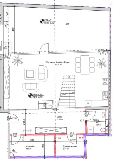 Wohnung zur Miete 800 € 3 Zimmer 141 m²<br/>Wohnfläche ab sofort<br/>Verfügbarkeit Pläterstraße Stadtmitte Rostock 18055