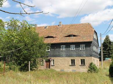 Haus zum Kauf 13.000 € 10 Zimmer 180 m² 1.403 m² Grundstück Dorfstraße 9 Lawalde-Lauba Lauba 02708