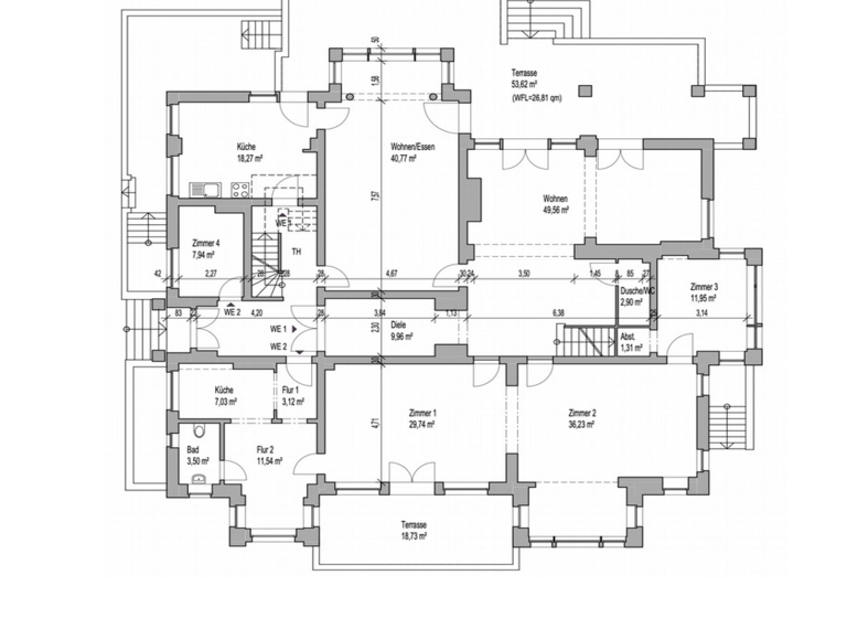 Mehrfamilienhaus zum Kauf 7.950.000 € 29 Zimmer 846 m² 1.950 m² Grundstück Grunewald Berlin 14193