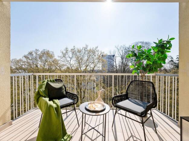 Wohnung zum Kauf provisionsfrei 359.990 € 3 Zimmer 69 m² 4. Geschoss Heinrich-Hoffmann-Straße 2-6 Niederrad Frankfurt am Main 60528