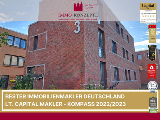 Wohnung zur Miete 790 € 2 Zimmer 54,9 m² Lankow Schwerin 19057