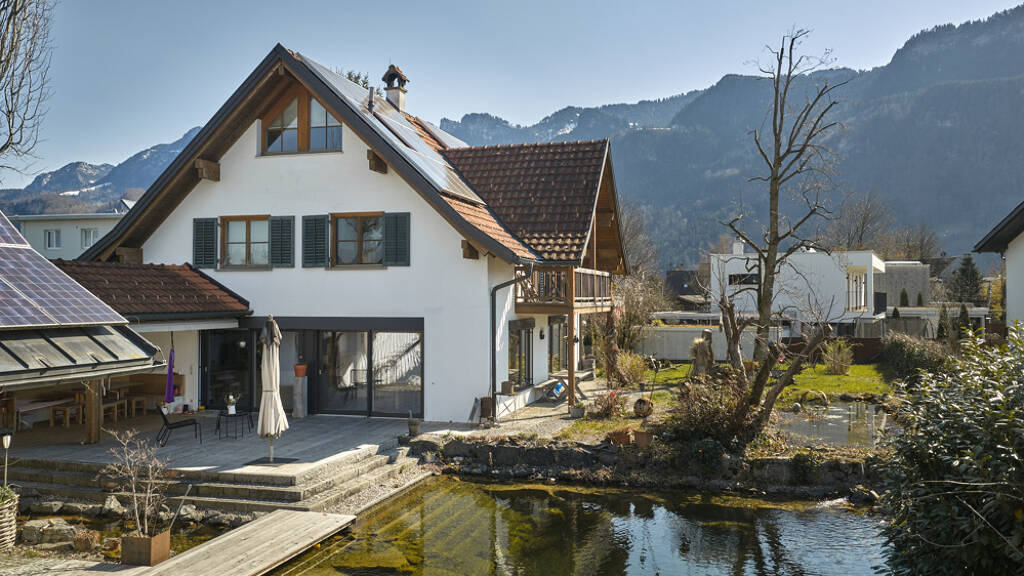 Einfamilienhaus zum Kauf 6 Zimmer 177,3 m² 1.142 m² Grundstück Löherstrasse 18 Altach 6844