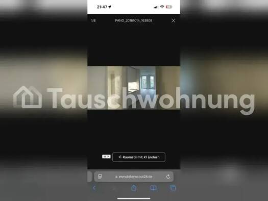 Wohnung zur Miete Tauschwohnung 875 € 1 Zimmer 26 m² 4. Geschoss Schwabing-West München 80797