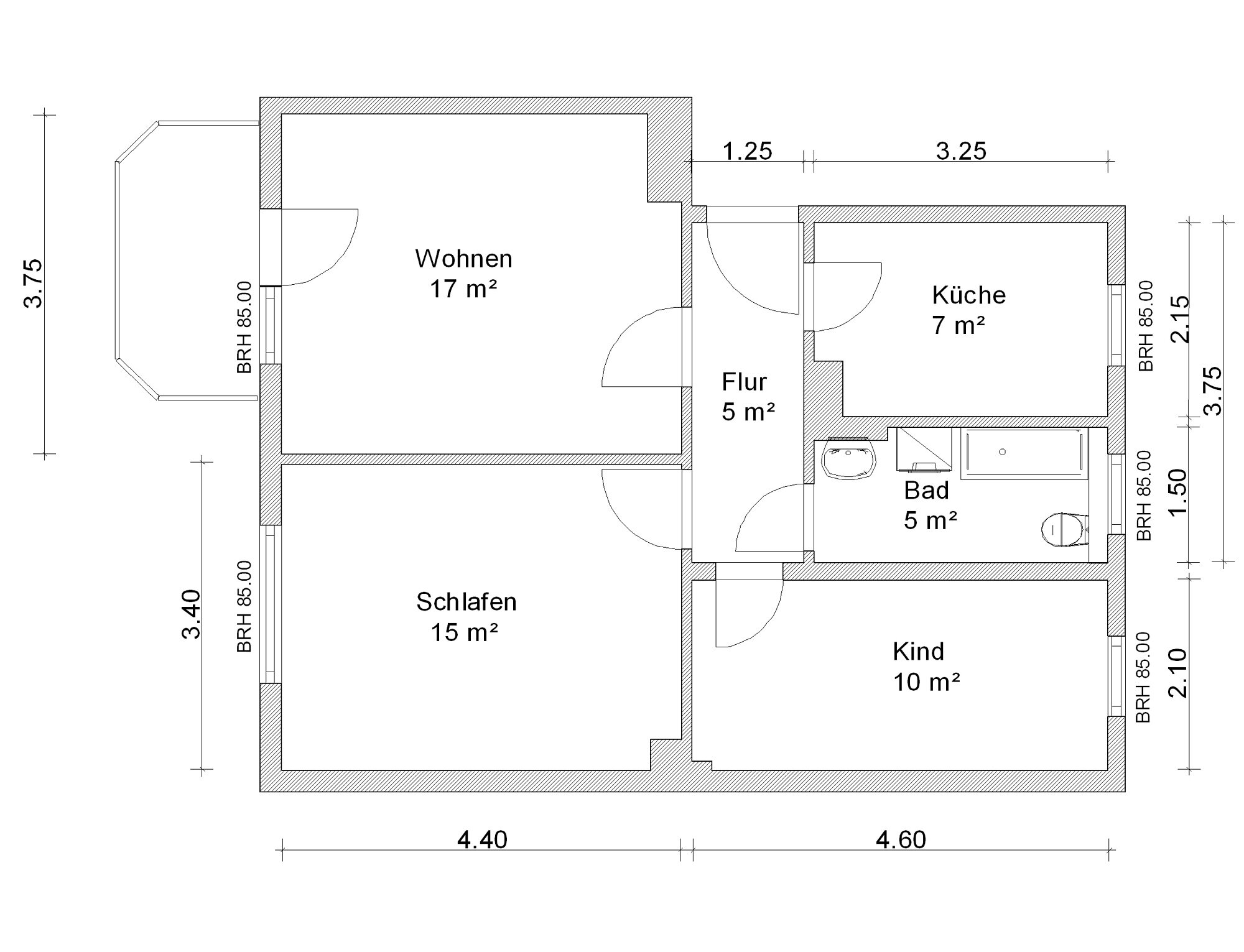 Wohnung zur Miete 397 € 3 Zimmer 61 m²<br/>Wohnfläche EG<br/>Geschoss Gochtstraße 24 Weißenborn 322 Zwickau 08058