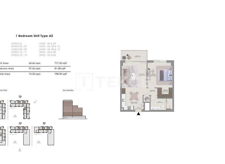 Studio zum Kauf 785.000 € 3 Zimmer 122 m² 1. Geschoss Dubai