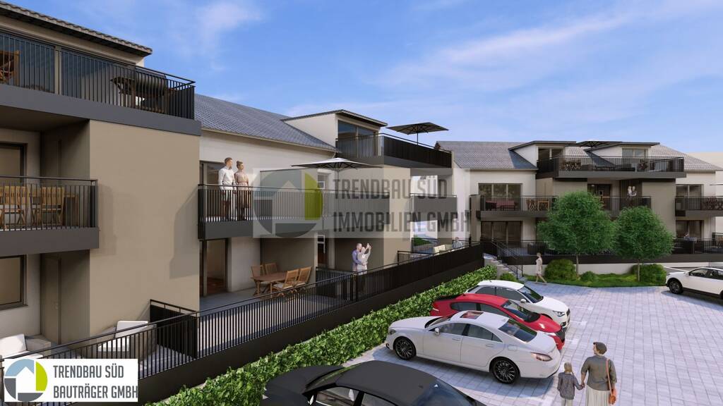 Wohnung zum Kauf - Erstbezug provisionsfrei 387.500 € 3,5 Zimmer 79,1 m² Mietingen 88487