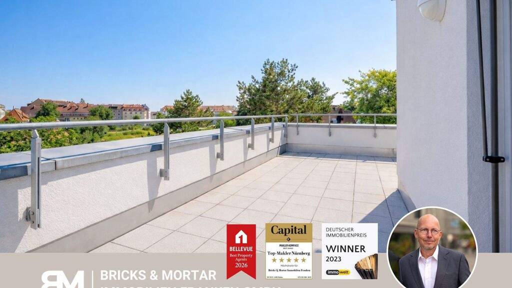 Wohnung zum Kauf 320.000 € 2 Zimmer 75 m² 4. Geschoss Schweinau Nürnberg 90441