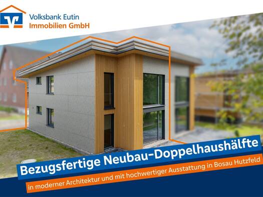 Doppelhaushälfte zum Kauf - Erstbezug 397.500 € 4 Zimmer 132 m² 309 m² Grundstück Hutzfeld Bosau 23715