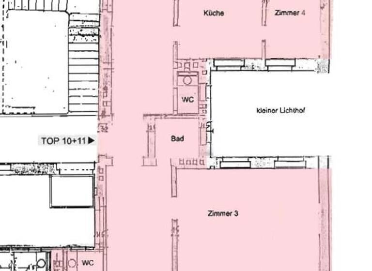 Büro zur Miete 3.216 € 7 Zimmer Wien 1090