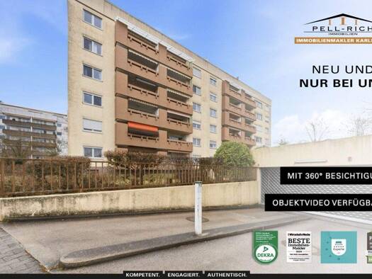 Wohnung zum Kauf 170.000 € 2 Zimmer 62 m² 2. Geschoss Ettlingen 76275