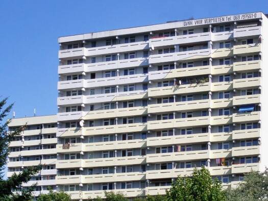 Wohnung zur Miete 736 € 2 Zimmer 64,4 m² 8. Geschoss Berkersheimer Weg 8 Frankfurter Berg Nord-Ost 60433