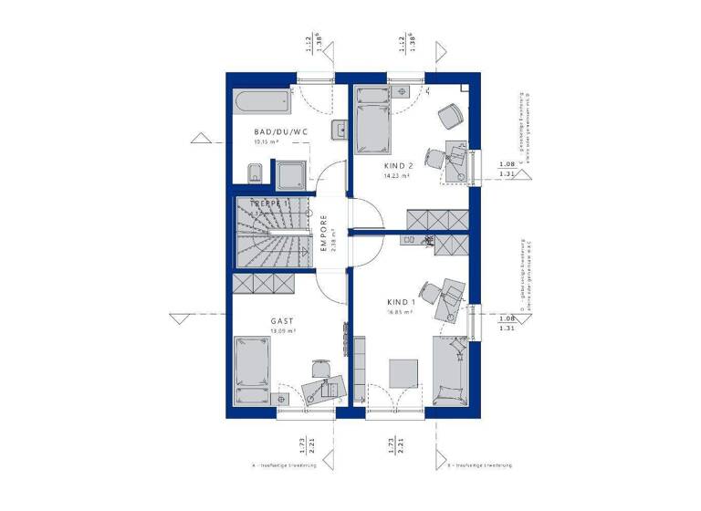 Haus zum Kauf 607.780 € 4 Zimmer 124 m² 284 m² Grundstück Rothkreuz Weißensberg 88138