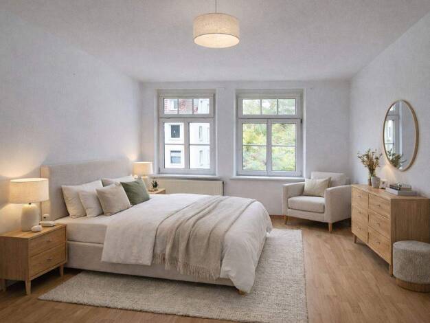 Wohnung zur Miete 1.059 € 3 Zimmer 74 m² EG frei ab sofort Pfeilstraße 10 Großzschocher Leipzig 04249