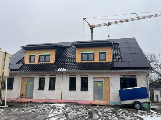 Doppelhaushälfte zum Kauf provisionsfrei 690.000 € 6 Zimmer 183,8 m² 350 m² Grundstück frei ab sofort Flachsleite 70 Sennfeld 97526