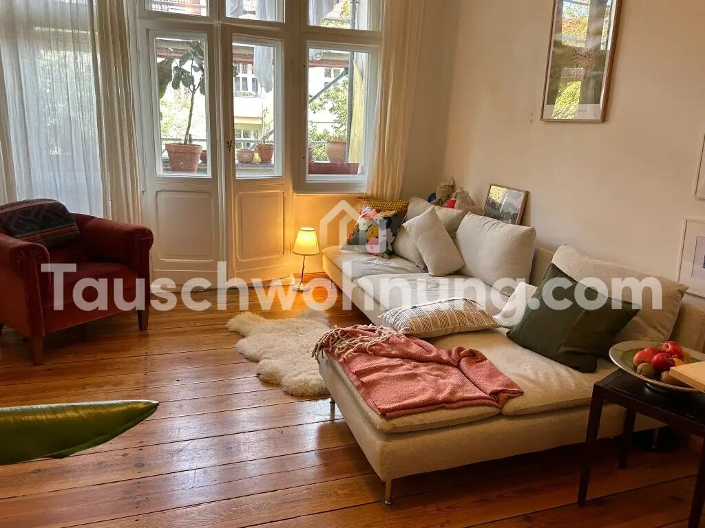 Wohnung zur Miete Tauschwohnung 1.300 € 3 Zimmer 90 m²<br/>Wohnfläche 3.<br/>Geschoss Weißensee Berlin 13088