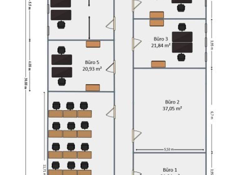 Bürofläche zur Miete provisionsfrei 9,55 € 377 m² Bürofläche teilbar ab 377 m² Holzwickede 59439