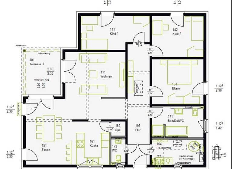 Bungalow zum Kauf 1.045.649 € 4 Zimmer 147 m²<br/>Wohnfläche 700 m²<br/>Grundstück Attenkam Münsing 82541