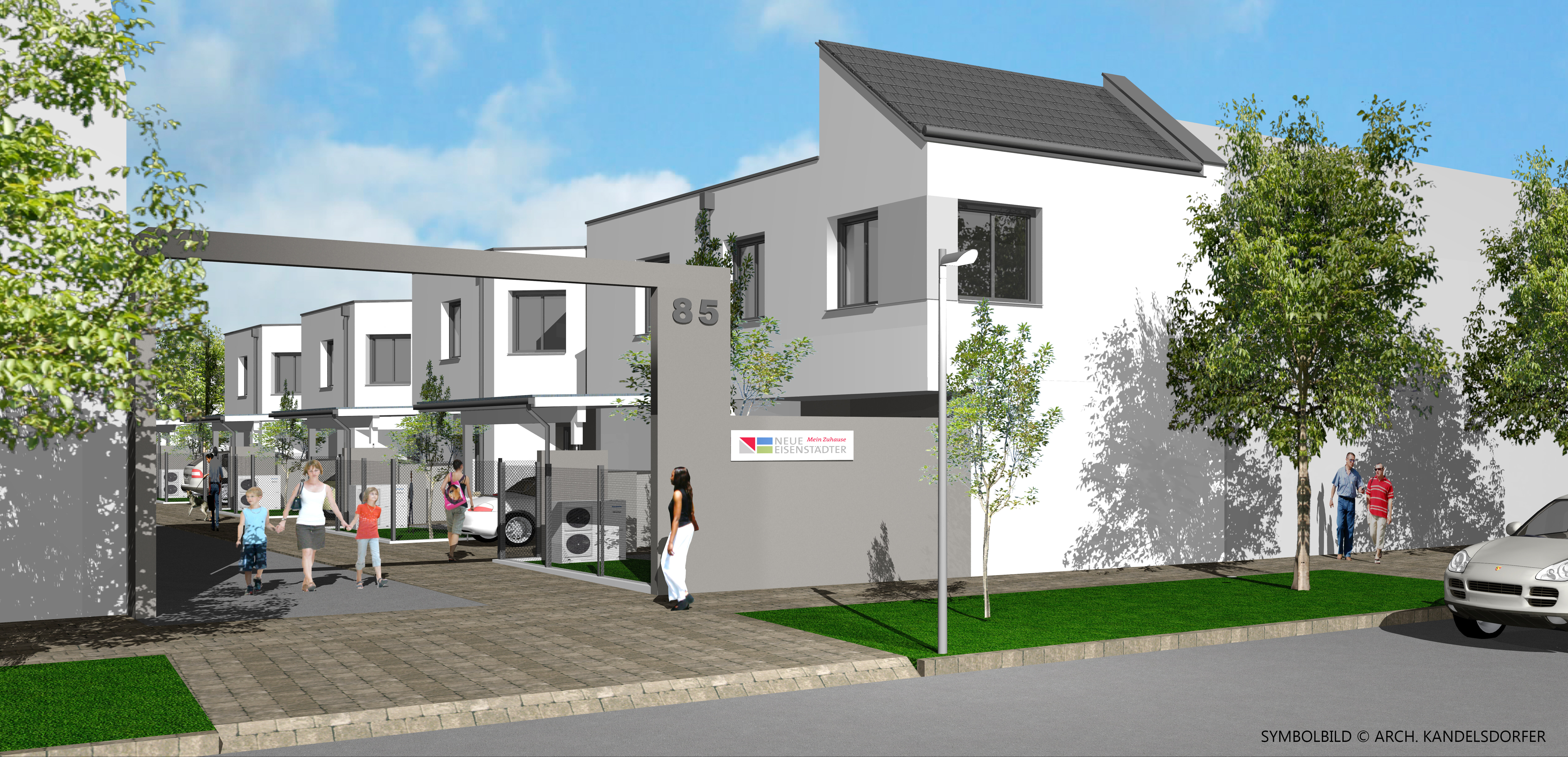 Reihenmittelhaus zur Miete 1.316 € 114,9 m²<br/>Wohnfläche 157 m²<br/>Grundstück Parndorf 7111