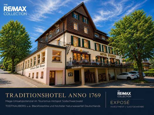 Hotel zum Kauf 53 Zimmer 1.600 m² Grundstück Todtnauberg Todtnau 79674