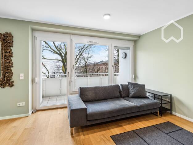 Studio zur Miete Wohnen auf Zeit 1.750 € 1 Zimmer 35 m² frei ab 01.06.2026 Neuhausen-Nymphenburg München 80335