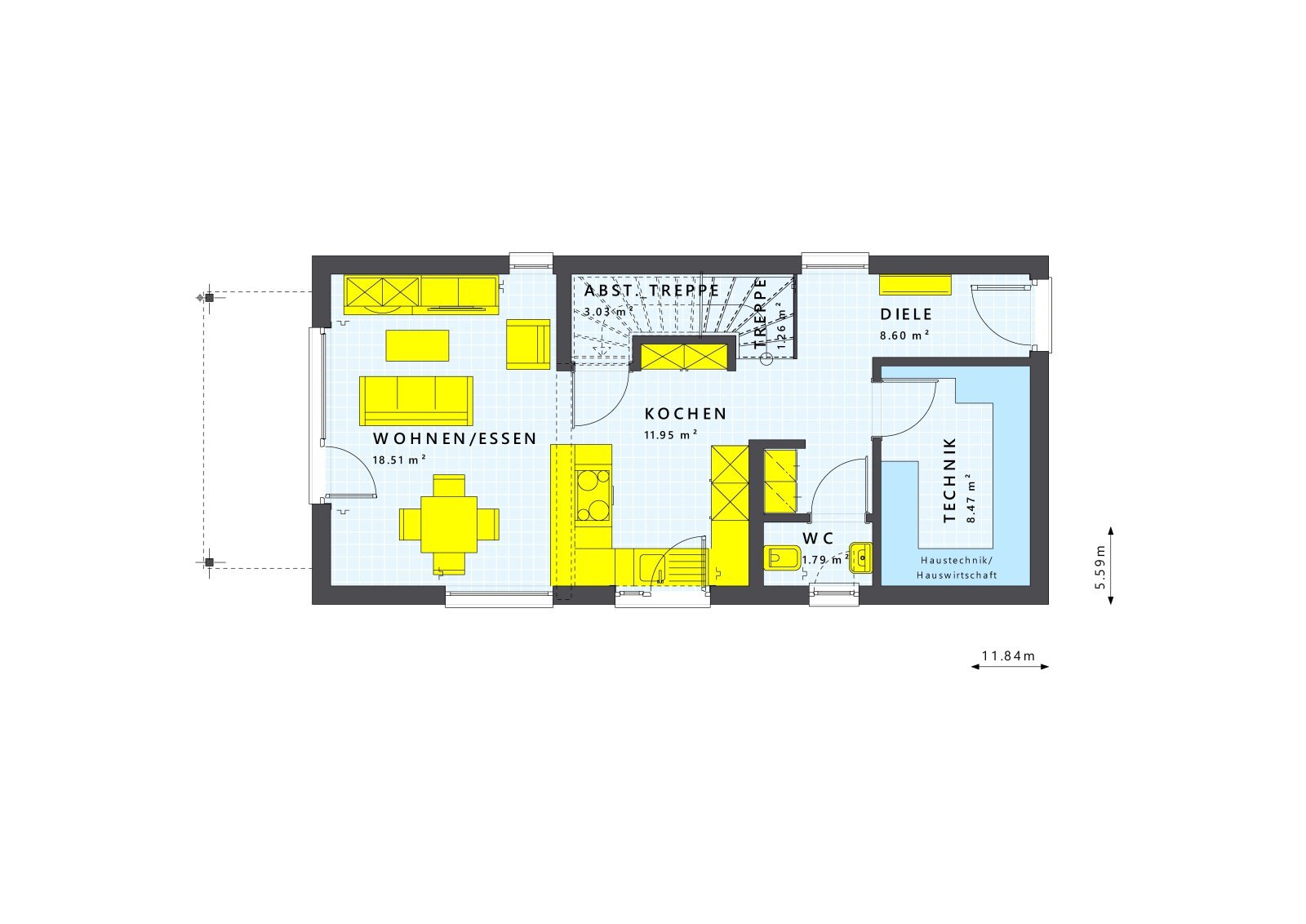 Einfamilienhaus zum Kauf provisionsfrei 483.112 € 3 Zimmer 115 m²<br/>Wohnfläche 520 m²<br/>Grundstück Breitenbach Schauenburg 34270