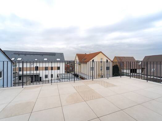 Terrassenwohnung zur Miete 1.600 € 4 Zimmer 125 m² Geschoss 3/3 frei ab 01.10.2026 Hauptstraße 70 Eggenstein Eggenstein-Leopoldshafen 76344