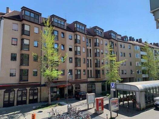 Wohnung zur Miete 587 € 1 Zimmer 46 m² 1. Geschoss frei ab 20.01.2026 Rennweg 26 Rennweg Nürnberg 90489