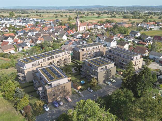 Wohnung zum Kauf - Neubau provisionsfrei 341.992 € 2 Zimmer 61,1 m² EG Schulstraße 10b Oberhausen Rheinhausen 79365
