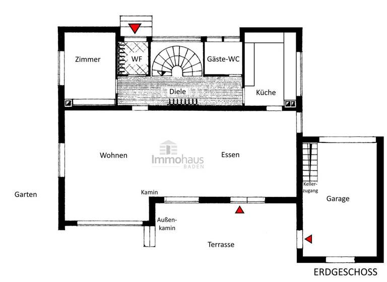Einfamilienhaus zum Kauf 649.000 € 6,5 Zimmer 215 m² 652 m² Grundstück Kuppenheim 76456