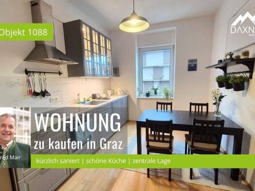Wohnung zum Kauf 175.000 € 54 m² 2. Geschoss Eggenberg Graz 8020