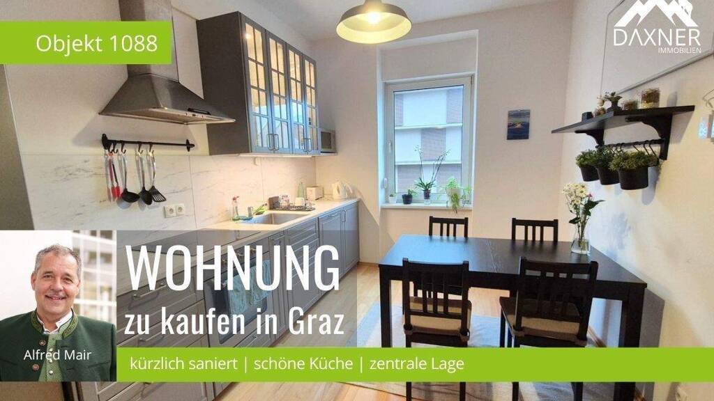 Wohnung zum Kauf 175.000 € 54 m² 2. Geschoss Eggenberg Graz 8020