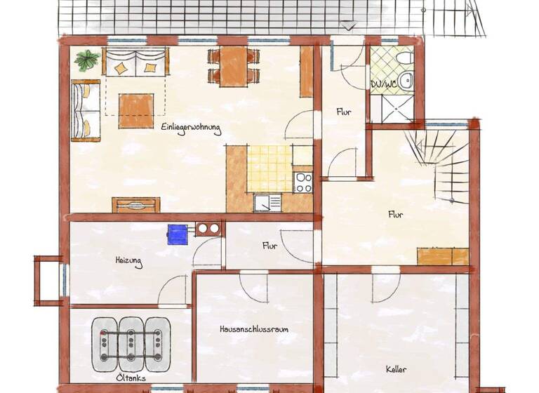 Haus zum Kauf 880.000 € 8 Zimmer 182 m² 521 m² Grundstück Dettingen Konstanz 78465