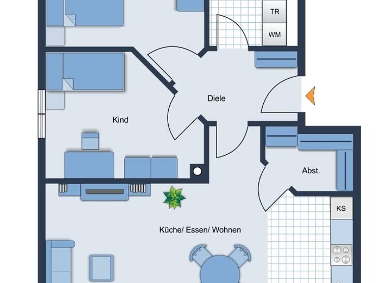 Wohnung zum Kauf - Erstbezug provisionsfrei 374.200 € 3 Zimmer 64 m² 1. Geschoss Mühlried Schrobenhausen / Mühlried 86529