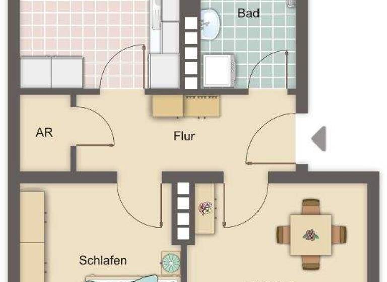 Wohnung zur Miete 400 € 2 Zimmer 55,6 m² 2. Geschoss frei ab 01.05.2026 Bütteler Straße 26 Lehe Bremerhaven 27568