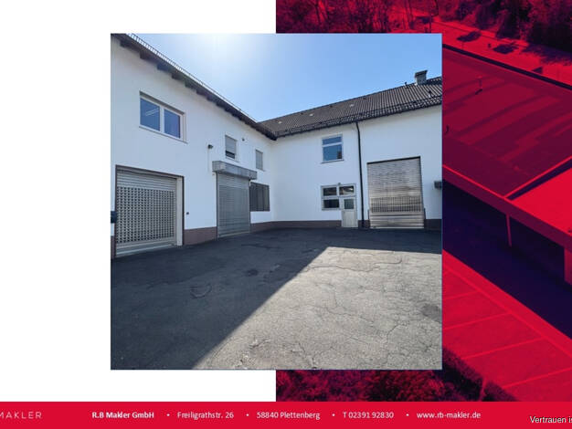 Lagerhalle zur Miete 1.960 € 609,5 m² Lagerfläche Landemert Plettenberg 58840