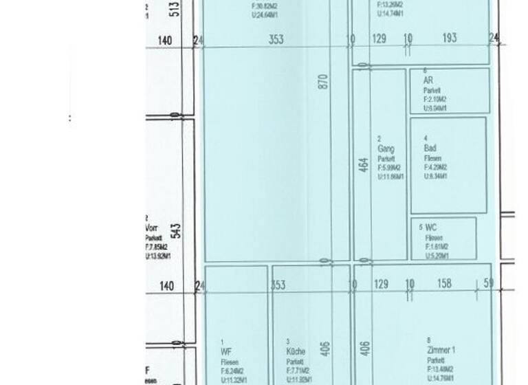 Wohnung zur Miete 716 € 3 Zimmer 2. Geschoss Grottenhofstraße Wetzelsdorf Graz 8053