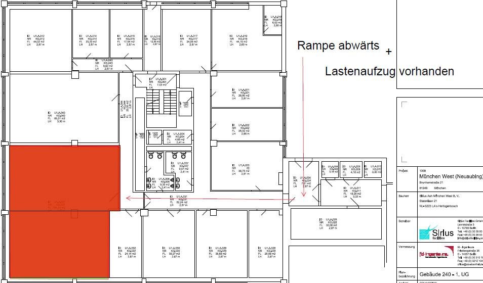 Lagerhalle zur Miete 10,10 € 154,3 m²<br/>Lagerfläche Brunhamstraße 21 Aubing-Süd München 81249