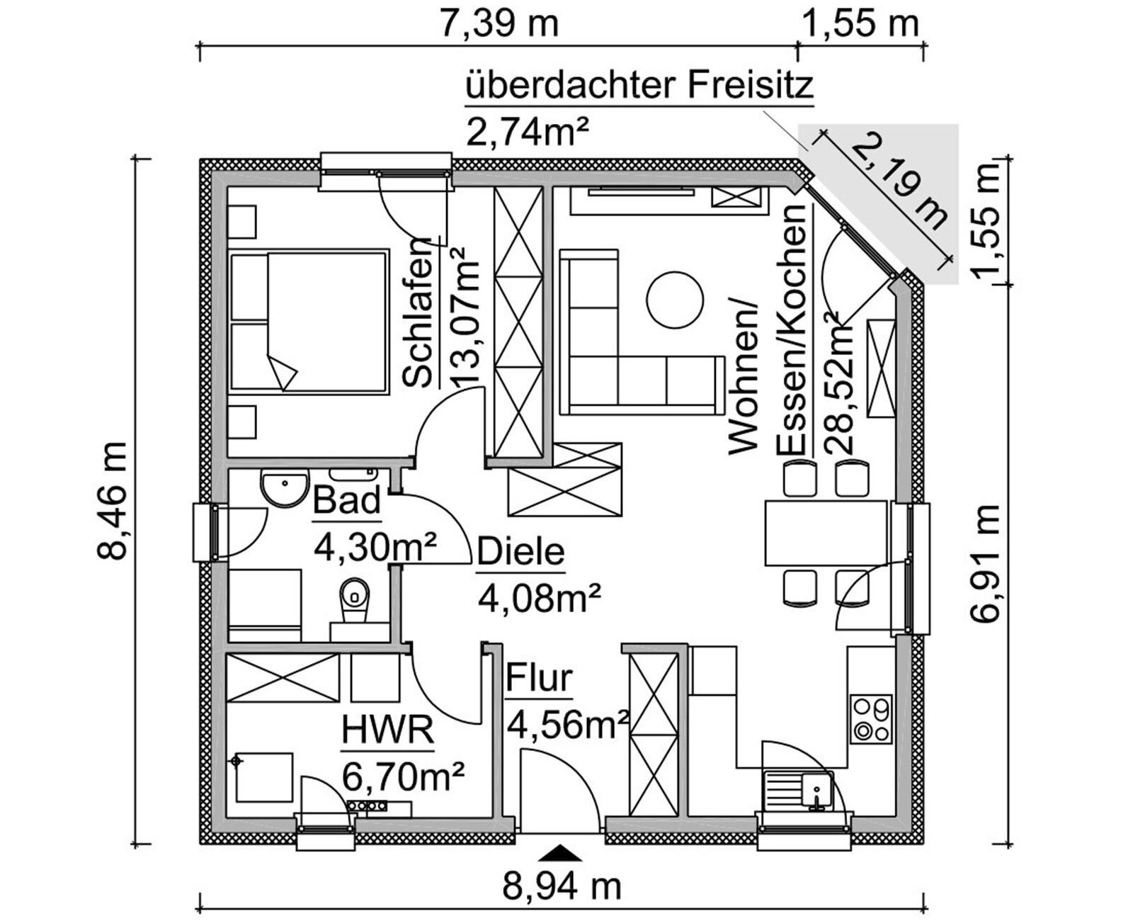 Haus zum Kauf 154.900 € 2 Zimmer 64 m²<br/>Wohnfläche 530 m²<br/>Grundstück Oegeln Beeskow 15848