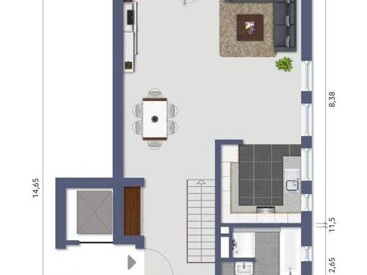 Maisonette zum Kauf 537.000 € 4,5 Zimmer 132 m² Bittermark Dortmund 44229